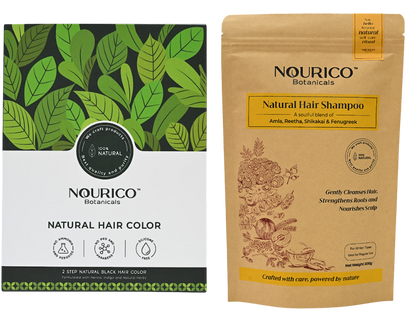 Natural Hair Complete Hair Color Care Kit color