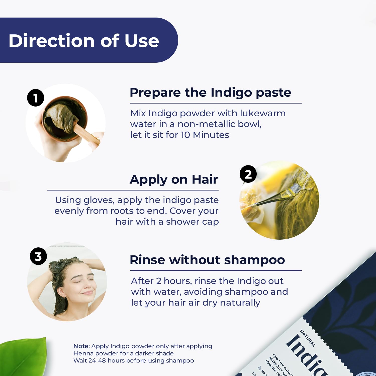 Indigo hair color