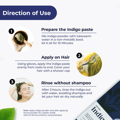 Indigo hair color
