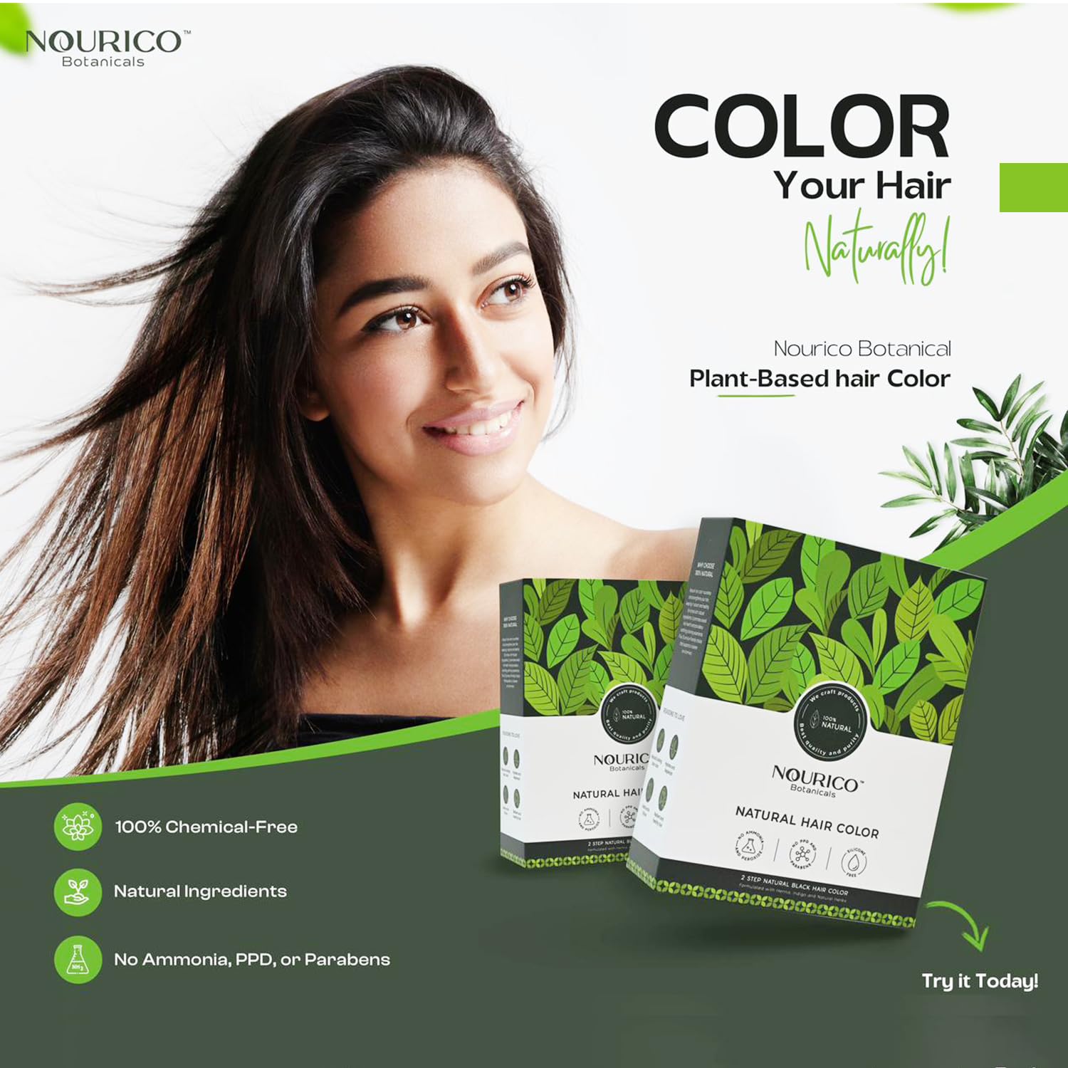Natural hair color